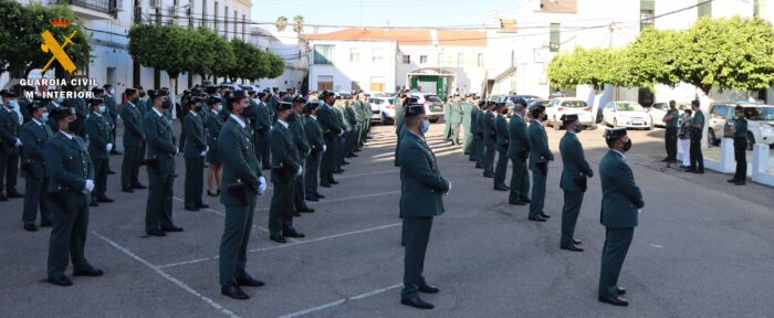 La Comandancia de Córdoba recibe a 112 Guardias Civiles que reforzarán Unidades y Puestos de la provincia