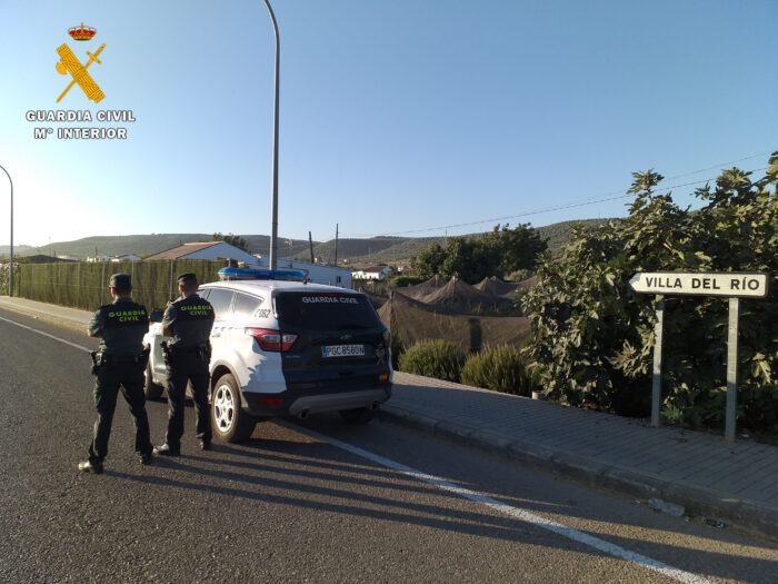 La Guardia Civil detiene a un vecino de Villa del Río como supuesto autor de un robo en un Instituto de Enseñanza Secundaria de la localidad