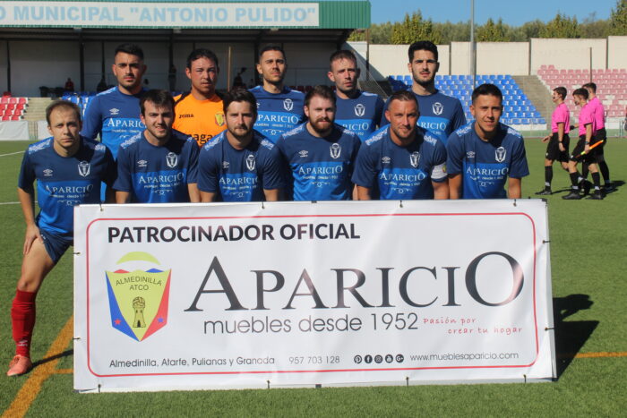 El equipo senior del Almedinilla Atlético consigue su primer punto en casa