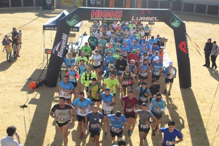 El lucentino Antonio Otero y la alcalaína Blanca Serrano, ganadores del VI Trail Running Coliseo de Almedinilla