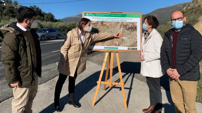 La Junta invierte 187.000 euros en la mejora de la carretera A 339 entre Carcabuey y Priego de Córdoba