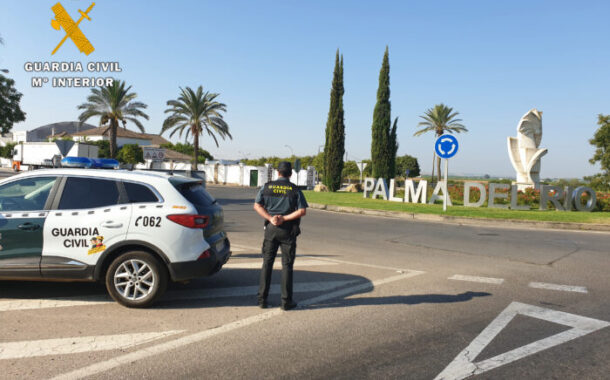La Guardia Civil detiene a una persona en Palma del Río como presunto autor de un robo con fuerza en un inmueble de la localidad