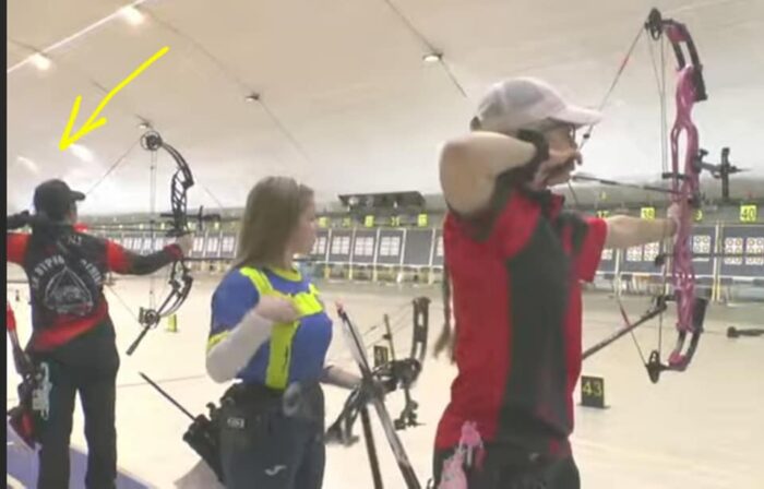 Trinidad García Jiménez participa en el Campeonato de España de Tiro con Arco en Sala