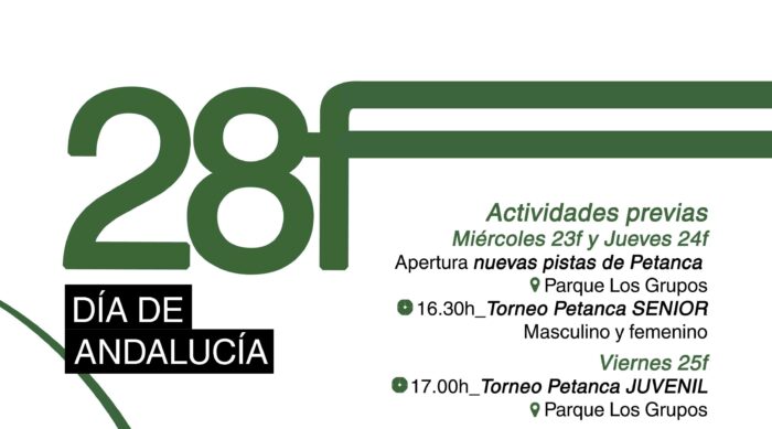 Actividades 28 Febrero, Día de Andalucía