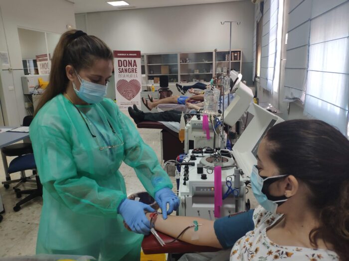Las donaciones de sangre durante el año 2021 en pandemia