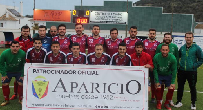 El equipo senior del Almedinilla Atlético consigue el segundo punto en la segunda vuelta del campeonato liguero