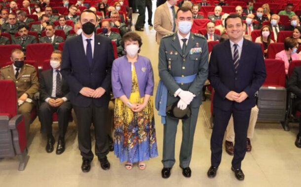 La Subdelegada del Gobierno de Córdoba y el Coronel Juan Carretero presiden el acto central de la conmemoración del 178º aniversario de la fundación de la Guardia Civil
