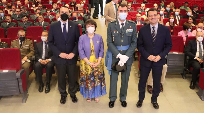 La Subdelegada del Gobierno de Córdoba y el Coronel Juan Carretero presiden el acto central de la conmemoración del 178º aniversario de la fundación de la Guardia Civil
