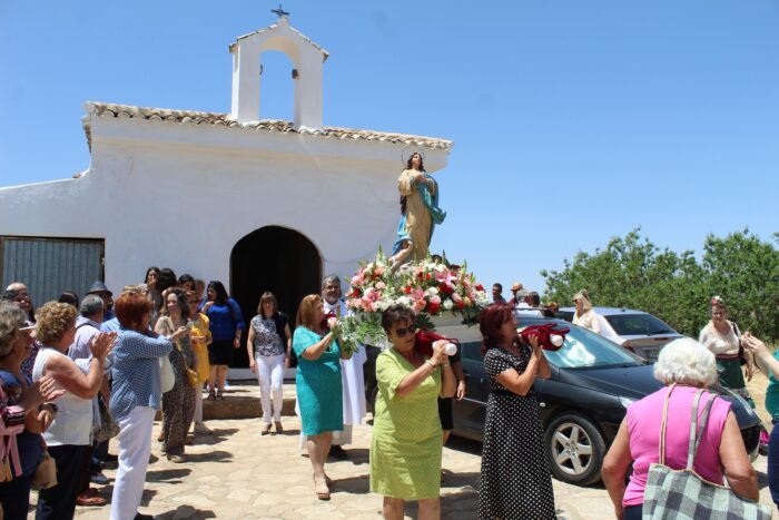 Fiesta en honor de la Inmaculada en Venta Valero