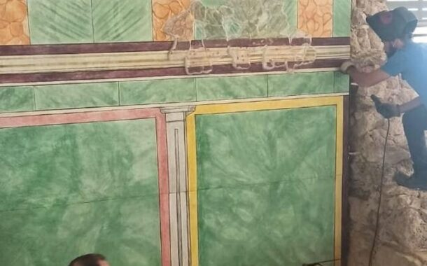 El gran puzzle que permitió reconstruir los espectaculares murales de la villa romana de El Ruedo de Almedinilla