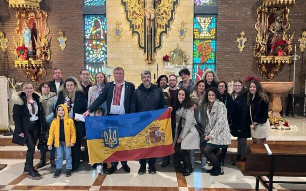 El acto solidario de la Parroquia de San Juan Bautista con Ucrania, ya está dando sus frutos