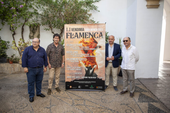 Doña Mencía acoge en agosto uno de los eventos culturales con más antigüedad de la provincia, su 51ª Vendimia Flamenca