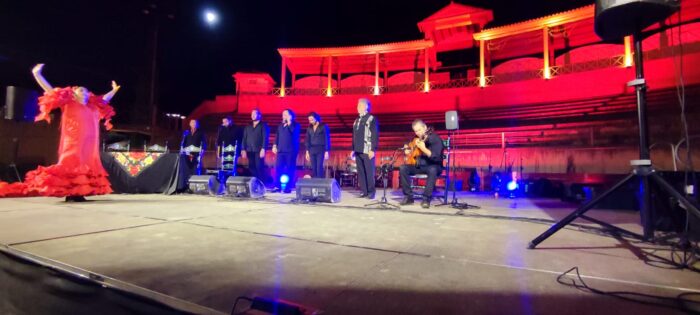 Bajo la luna creciente que todo lo ve, se desarrolló el XXXVI Festival Flamenco 2023 el pasado domingo 27 de agosto