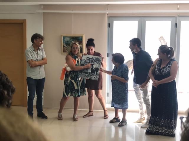 Inauguración de la exposición 