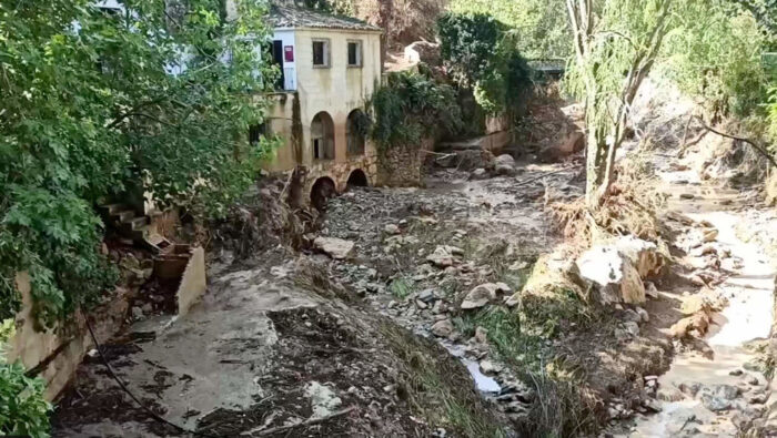 El Ayuntamiento de Almedinilla pide ayuda a las distintas administraciones por los daños causados por la tormenta del pasado 14 de septiembre
