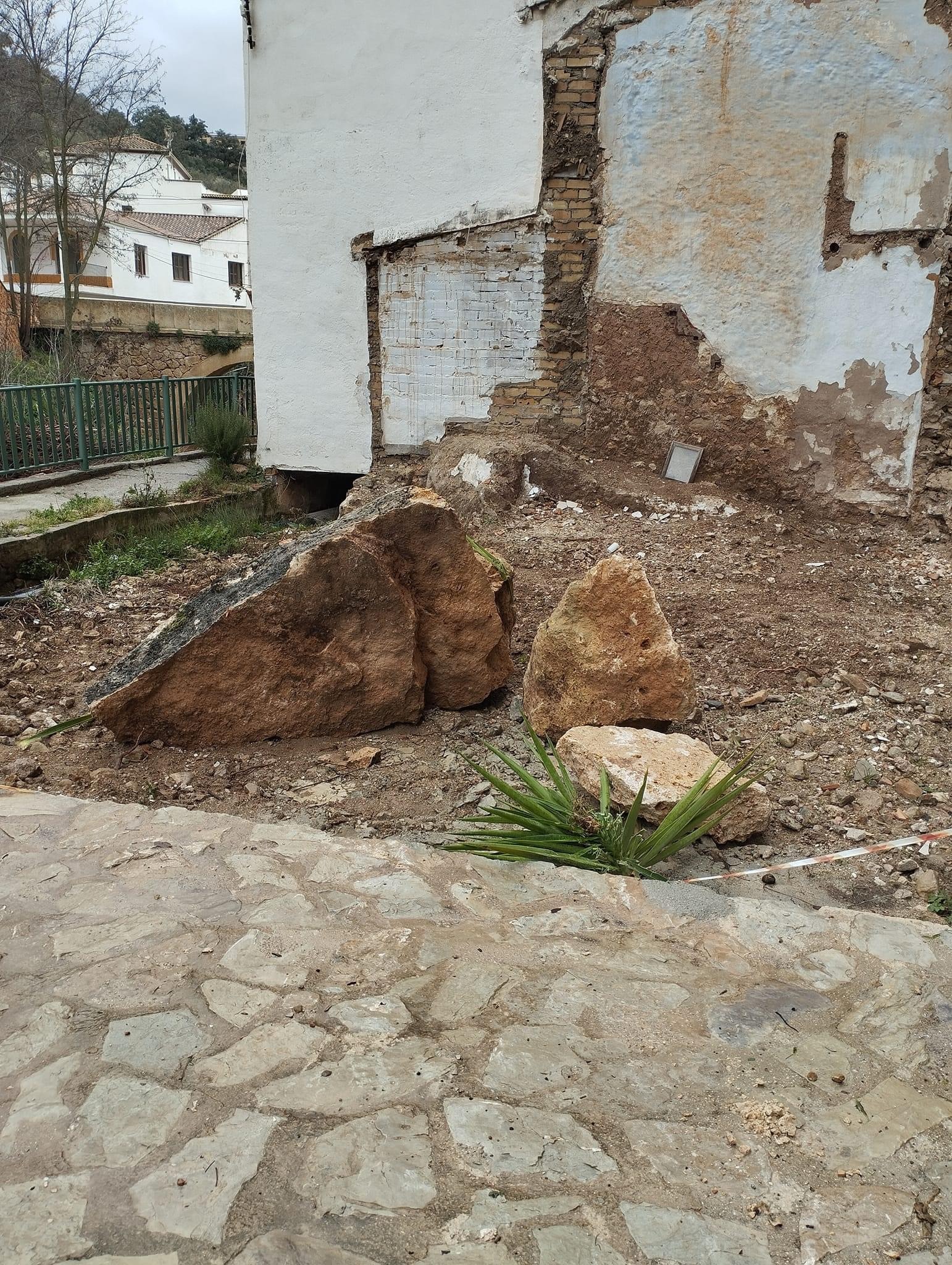 Se desprende una piedra del Pingorote