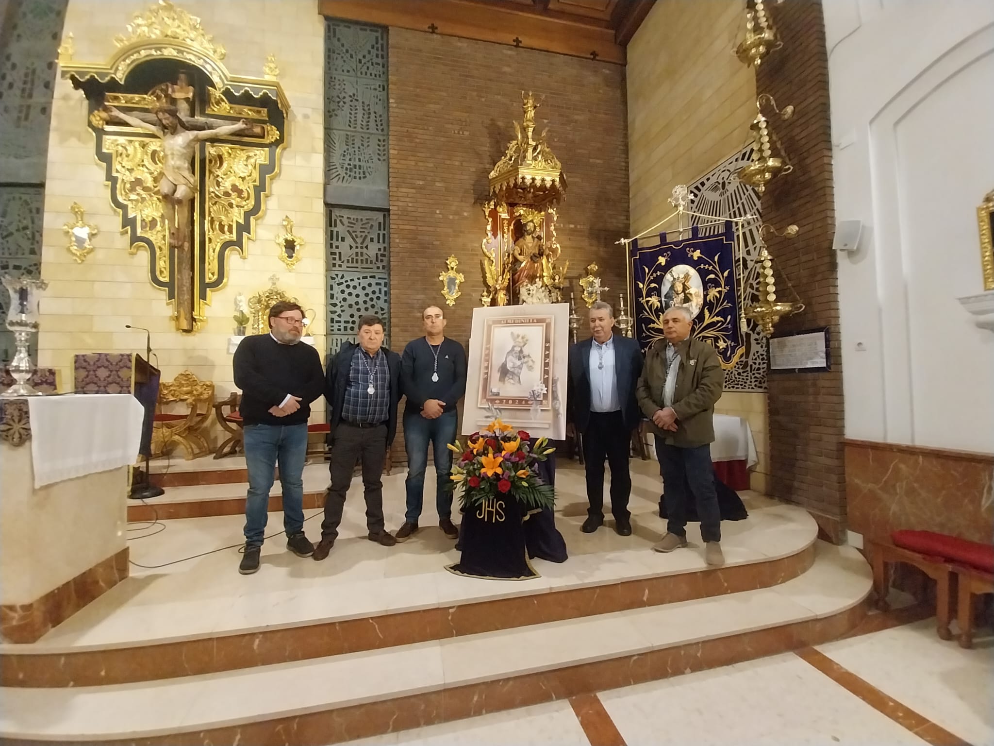 Presentación del cartel de Semana Santa de Almedinilla 2024