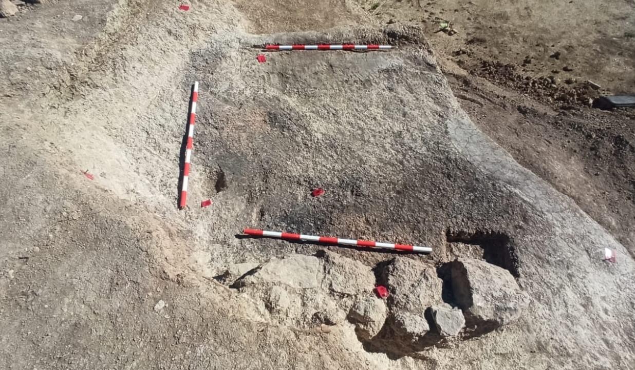 Continúa la excavación de la necrópolis de cremación romana de “El Albergue”