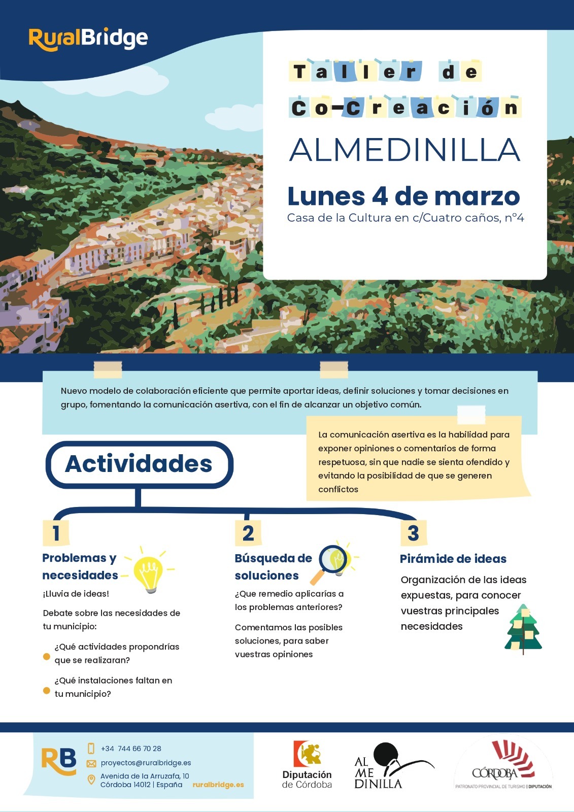 Jornada de Plan de Turismo Sostenible en Almedinilla