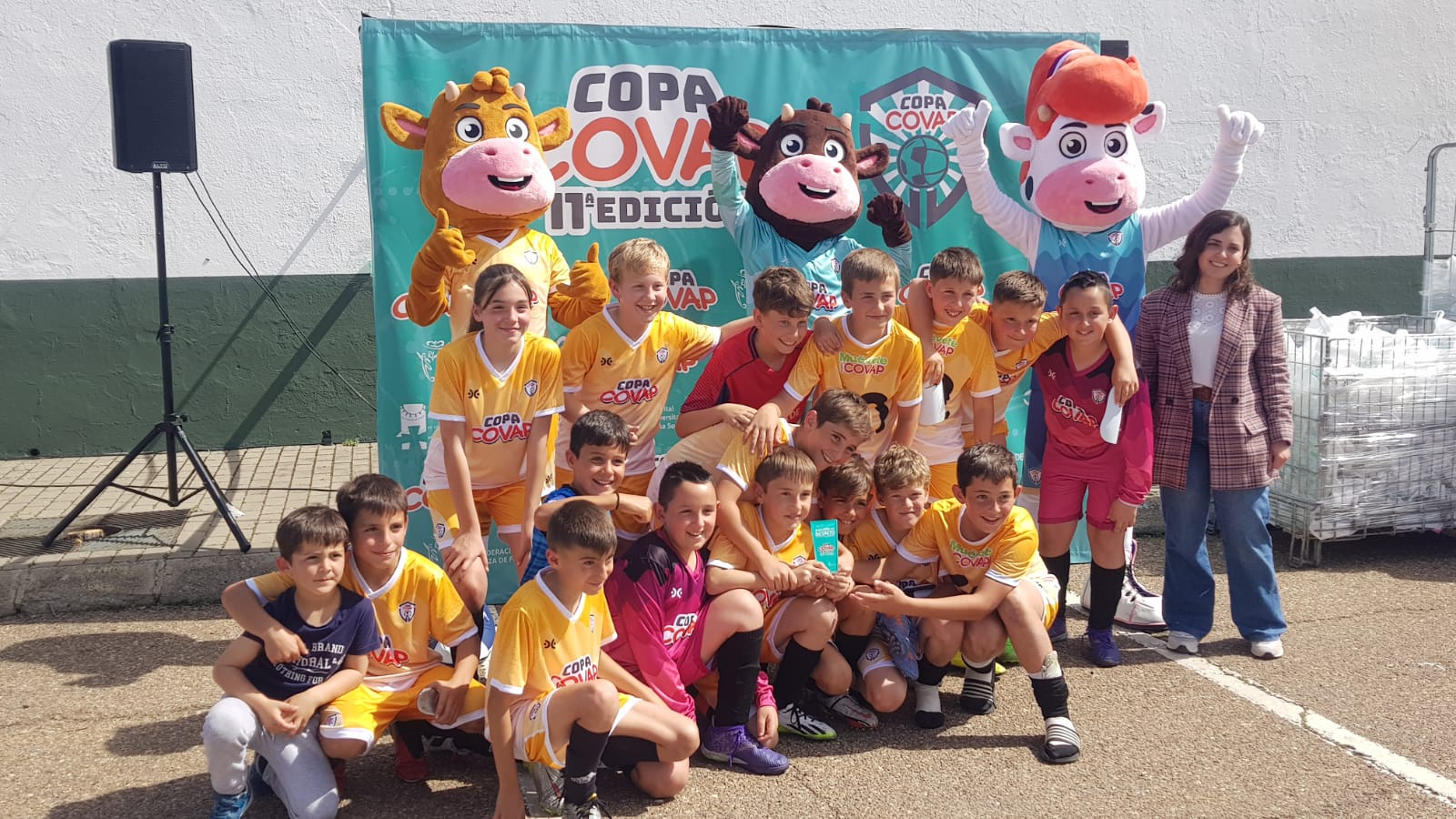 La Copa COVAP, cuenta en su undécima edición con la participación del Almedinilla Atlético alevín
