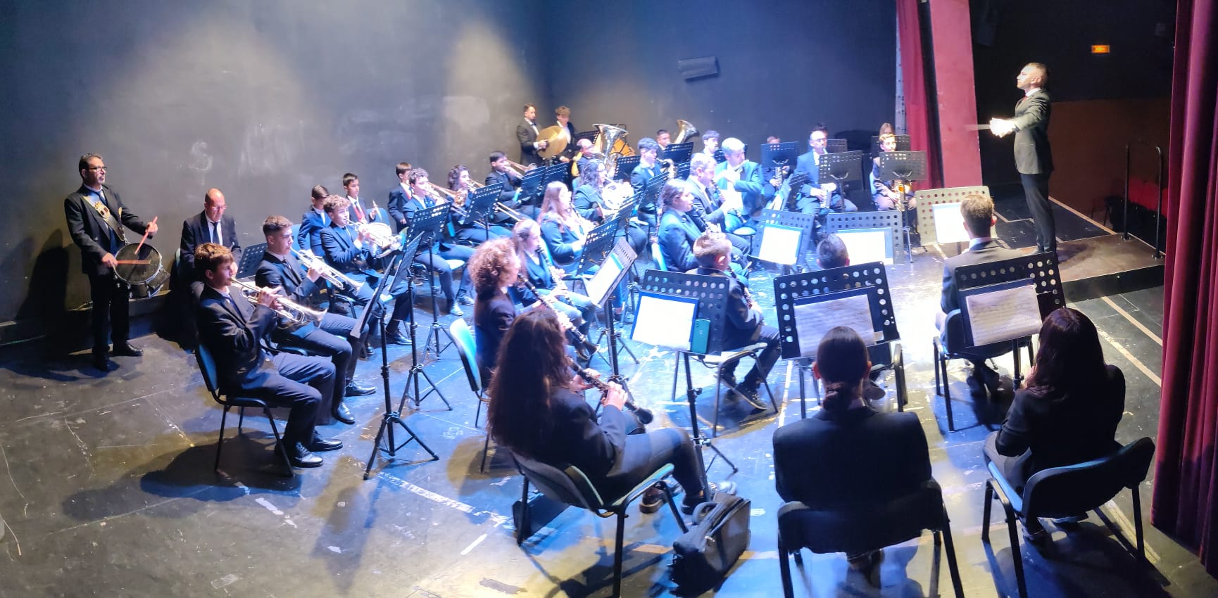 Maravilloso concierto de marchas procesionales a cargo de la Banda Municipal de Almedinilla