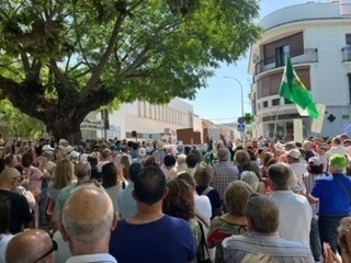 La protesta en defensa de la sanidad en el sur de Córdoba concentra a cientos de personas en Cabra