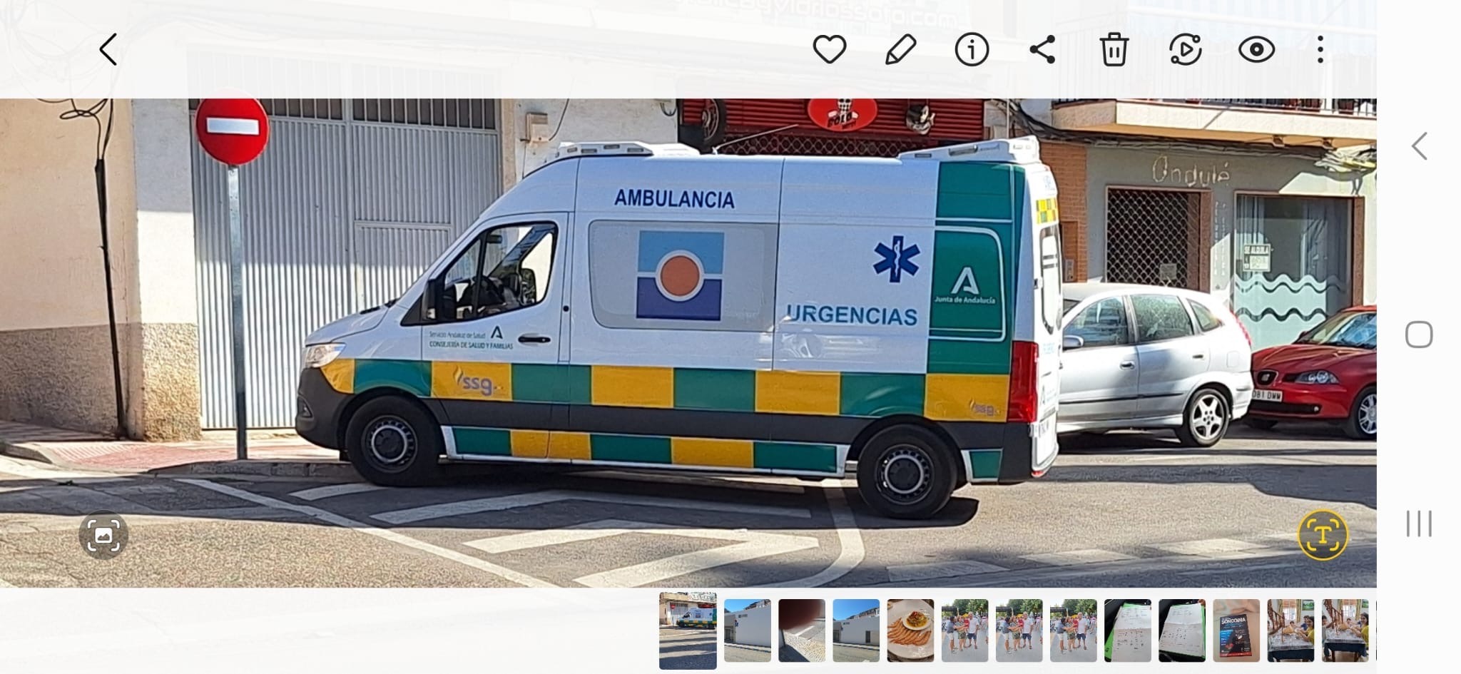 LA AMBULANCIA DE URGENCIAS VIAJA SOLA