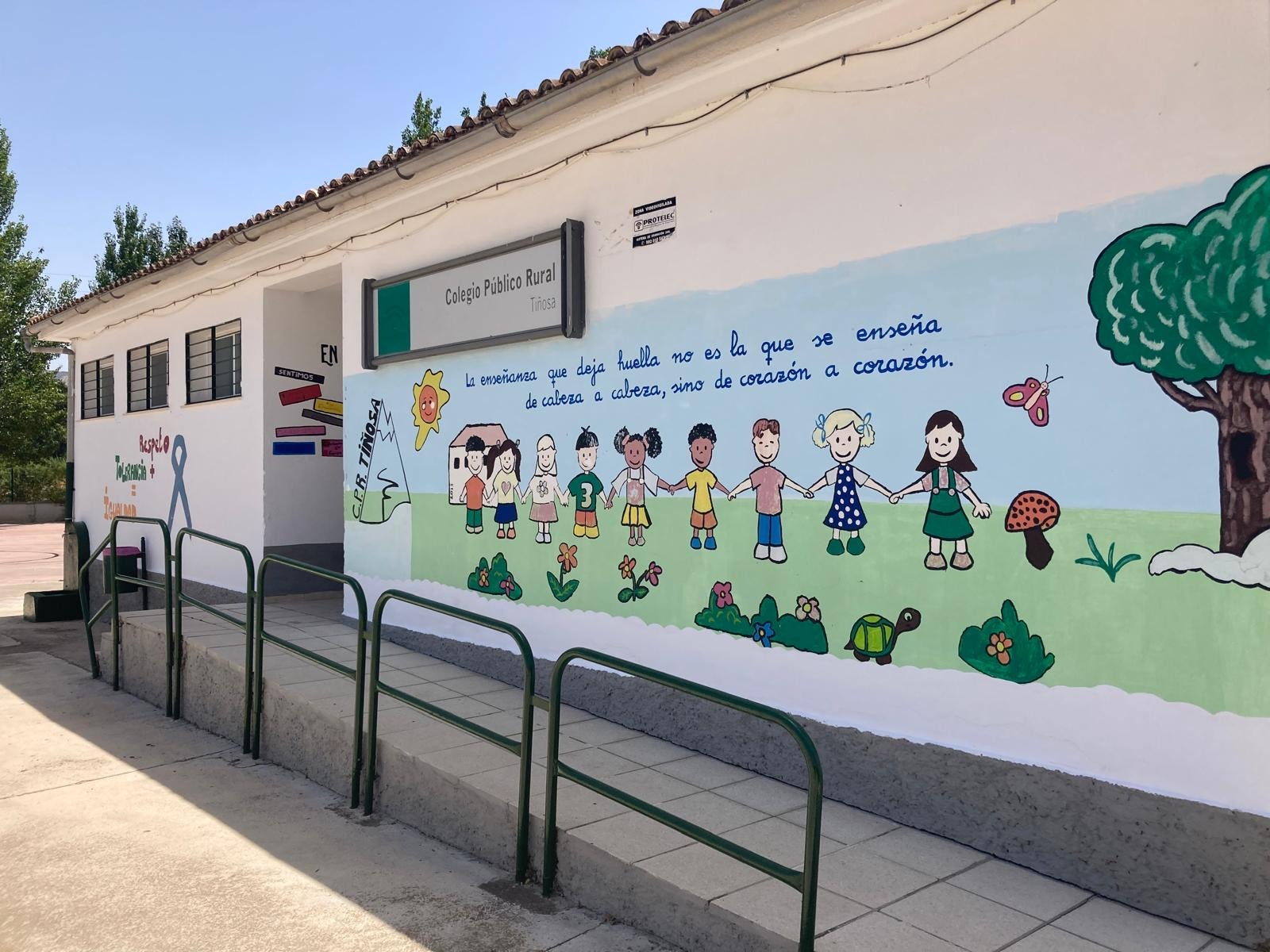 Los colegios de Fuente Grande y de Sileras ya están listos para comenzar las clases en septiembre