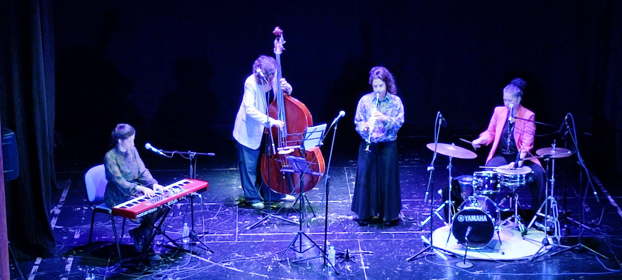 Actuación de Four Women Quartet en Almedinilla