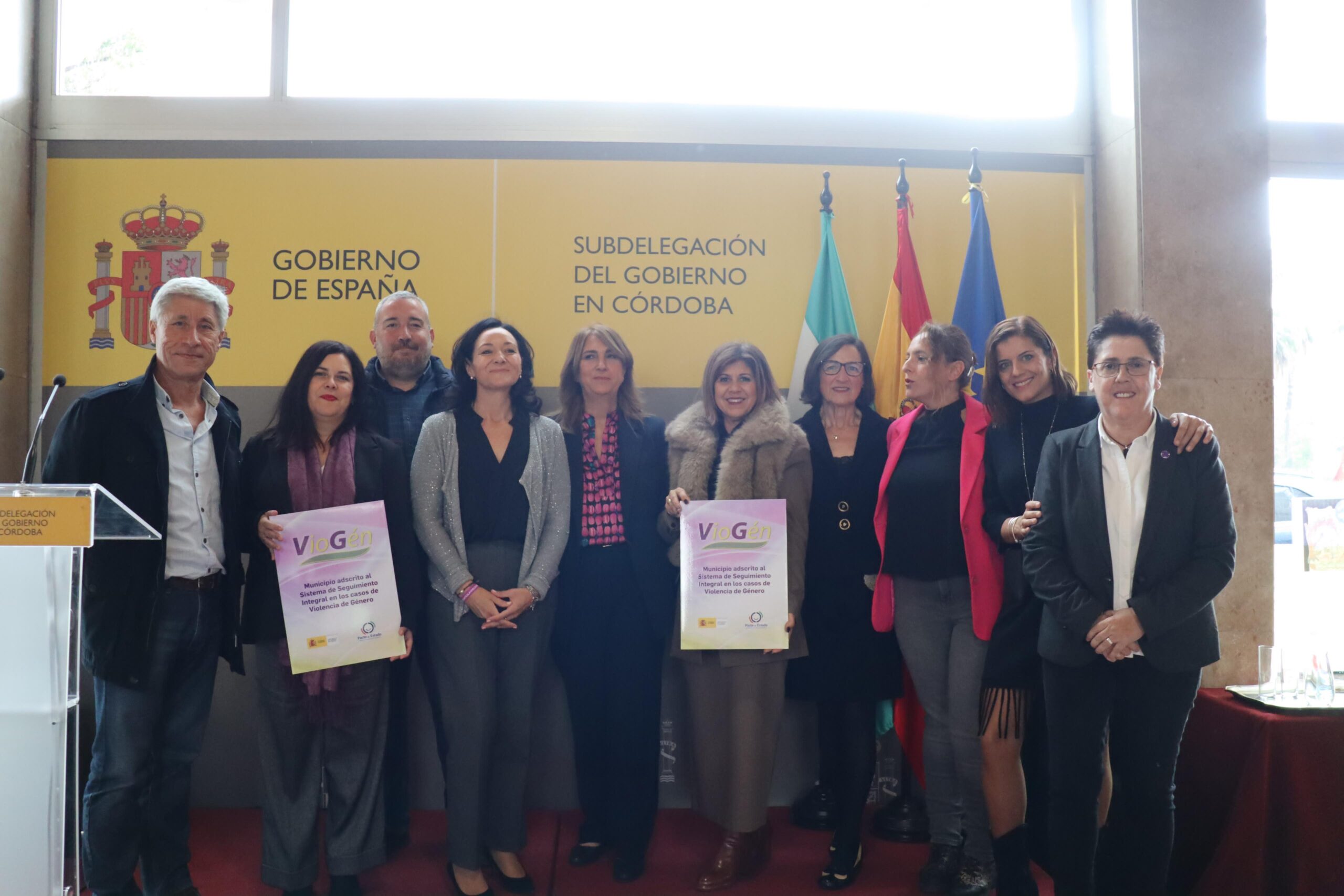 Acto de celebración del 25N 2024 en la Subdelegación del Gobierno en Córdoba