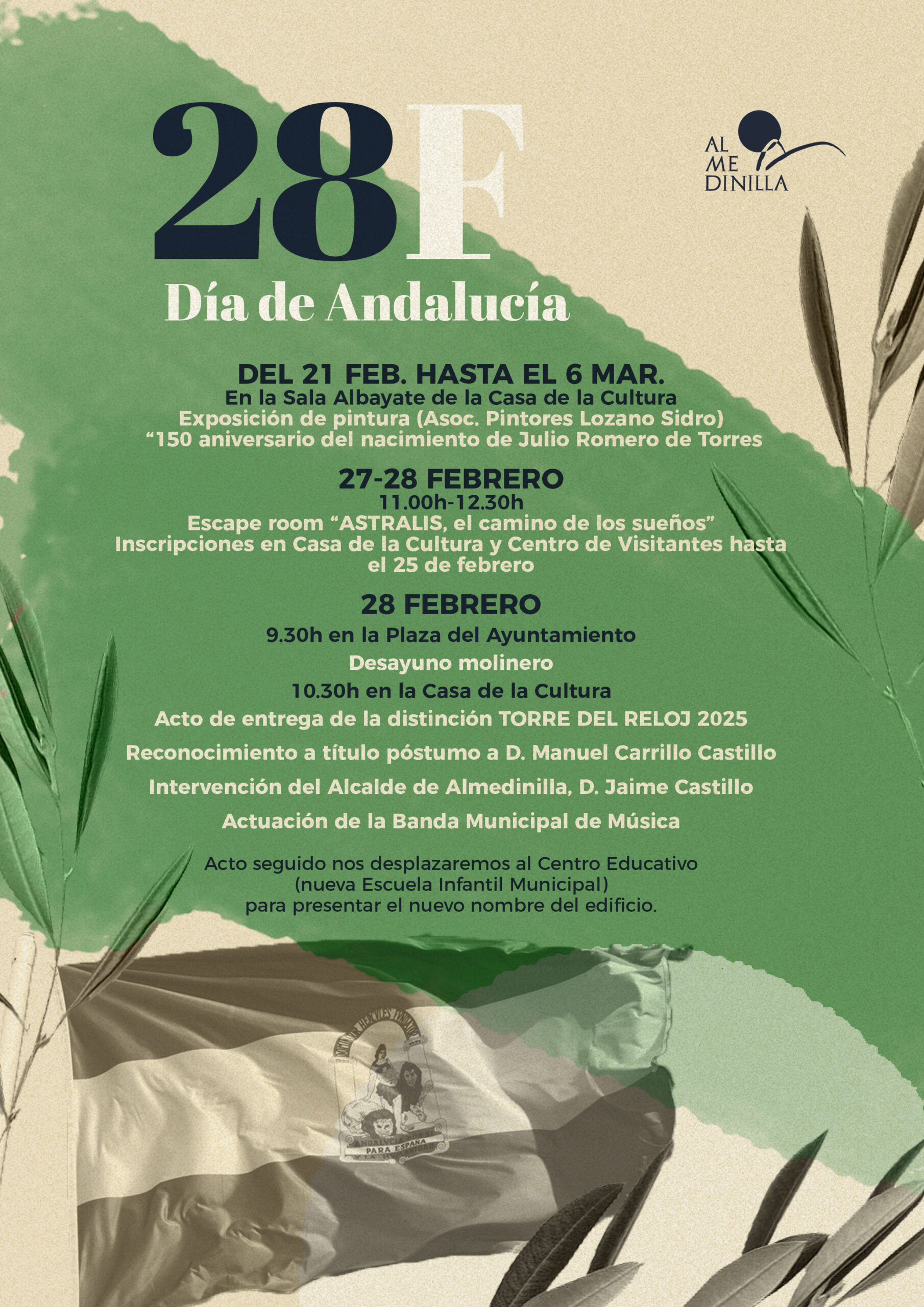 Un programa muy especial para el Día de Andalucía en Almedinilla