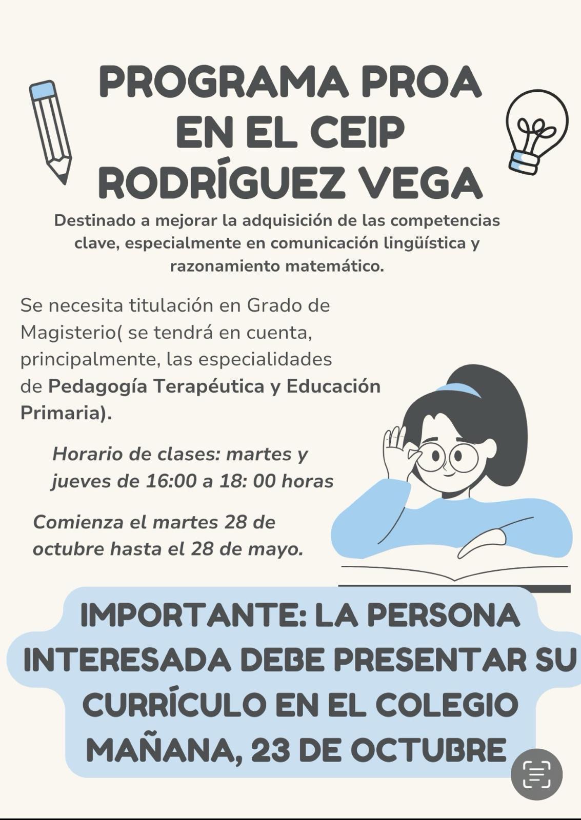 ¡Atención docentes!