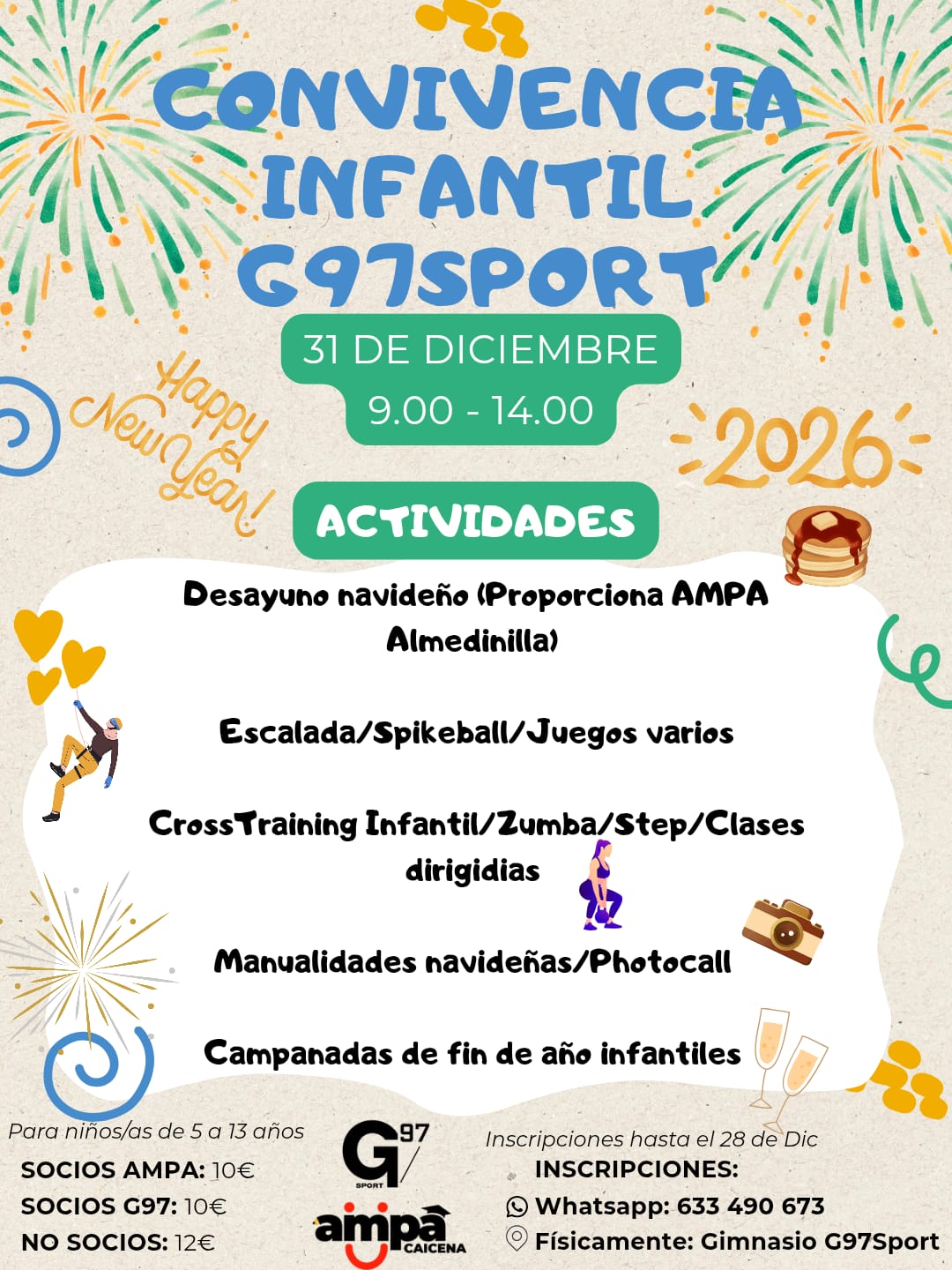 🎉 Almedinilla despide el año con una jornada inolvidable de deporte y convivencia