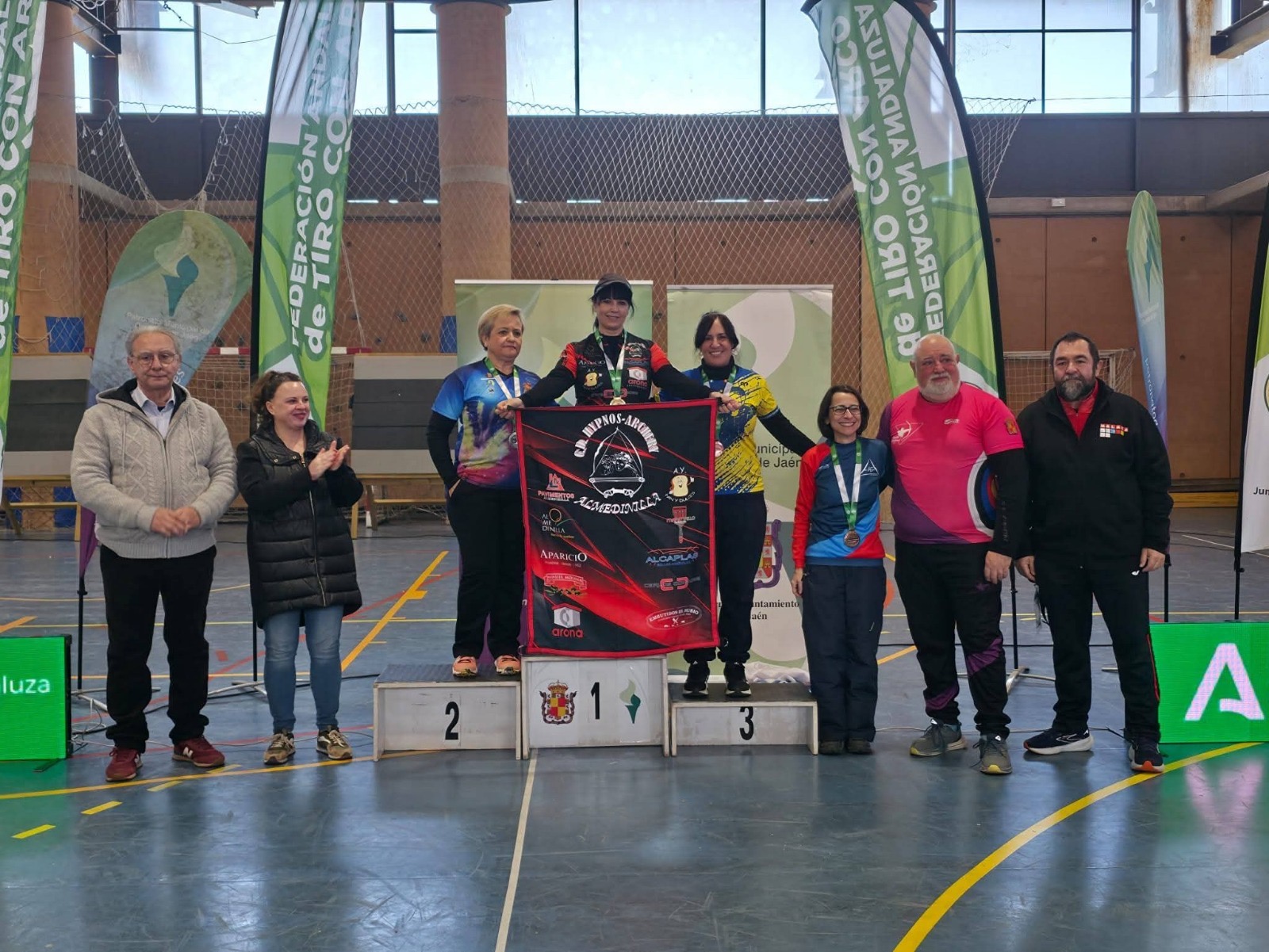 El C. D. Hypnos-Archery brilla en el Campeonato de Andalucía de Tiro con Arco en Jaén