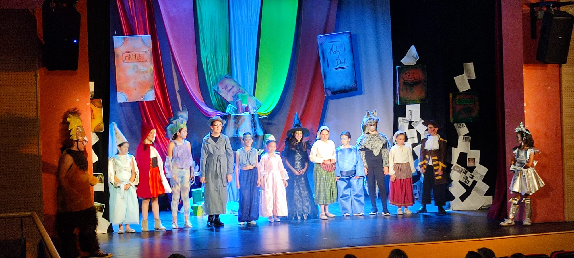 Representación del taller de teatro infantil