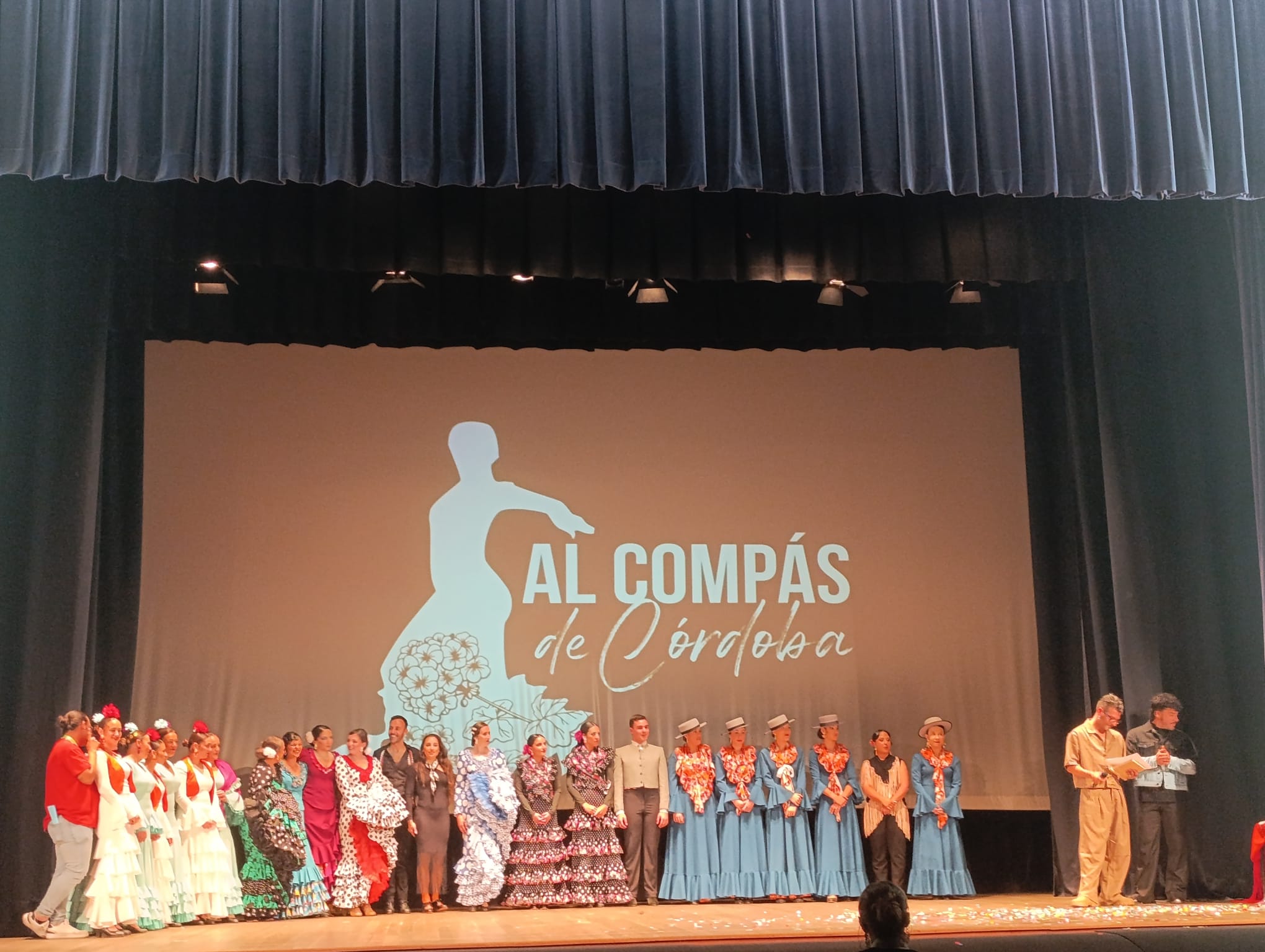 La asociación Faralaes de Almedinilla en el primer certamen 