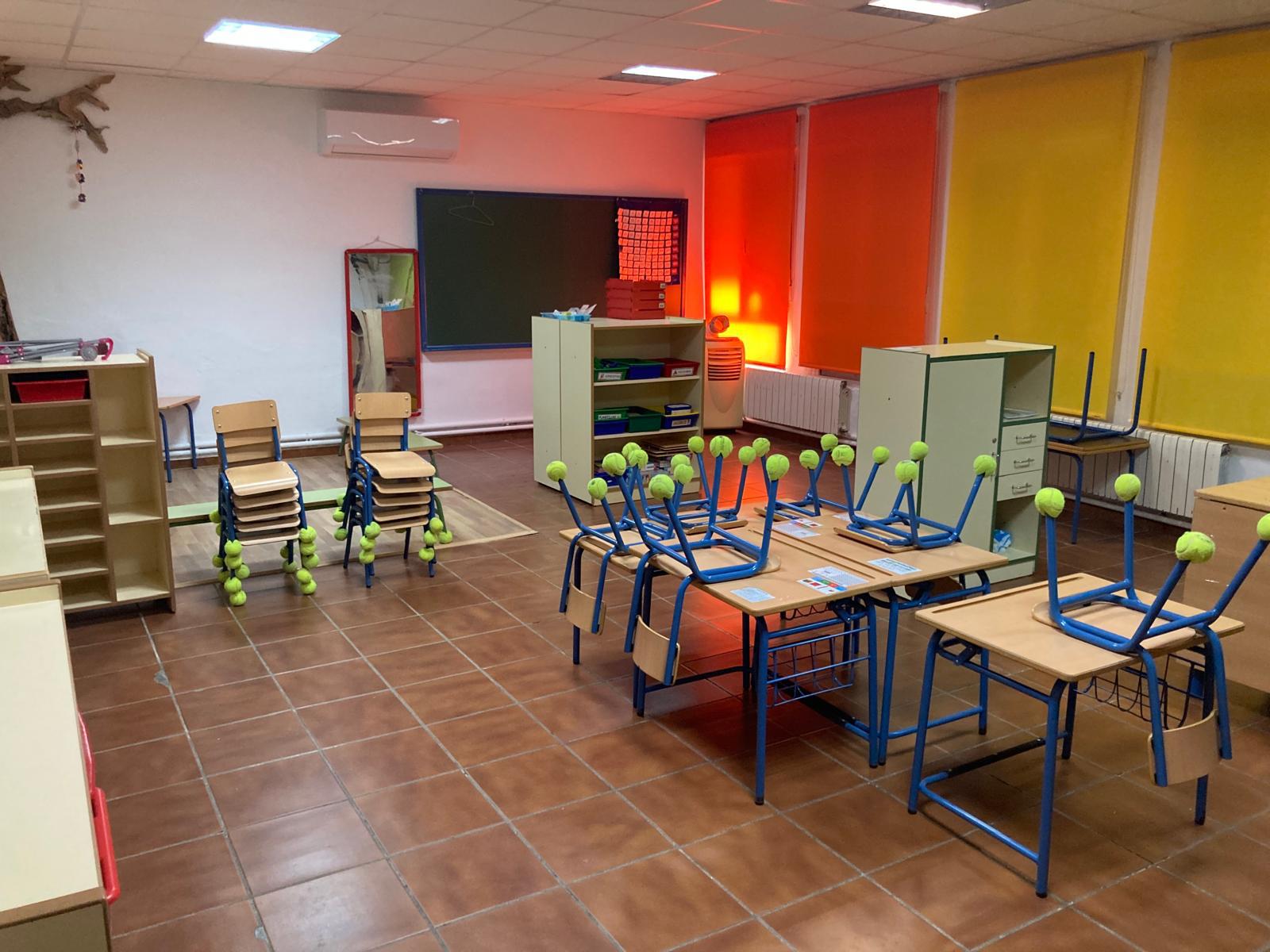 Las escuelas de Sileras y Fuente Grande listas para el próximo curso.